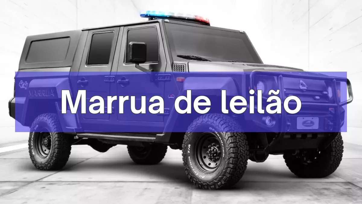 Marrua em leilão