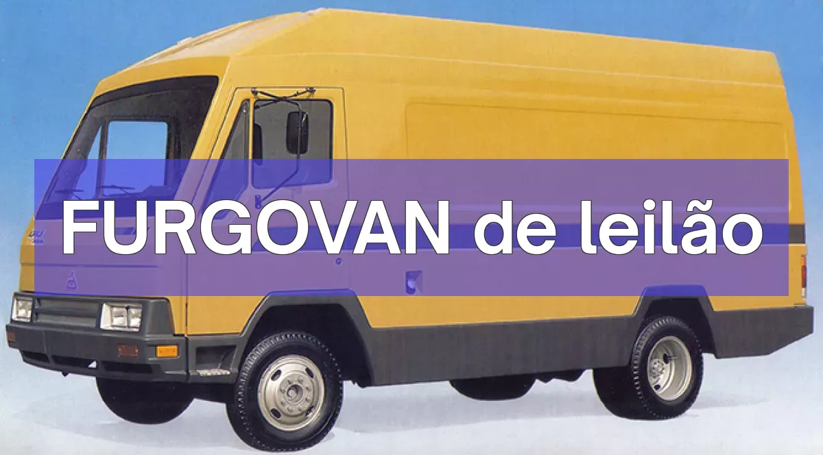 FURGOVAN em leilão