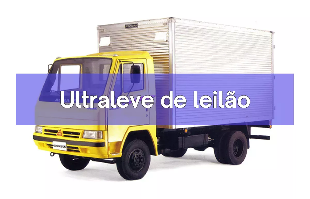 Ultraleve em leilão