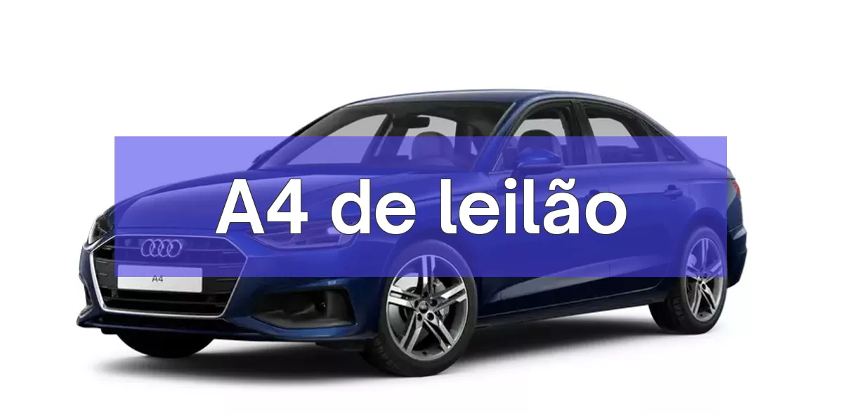 A4 em leilão