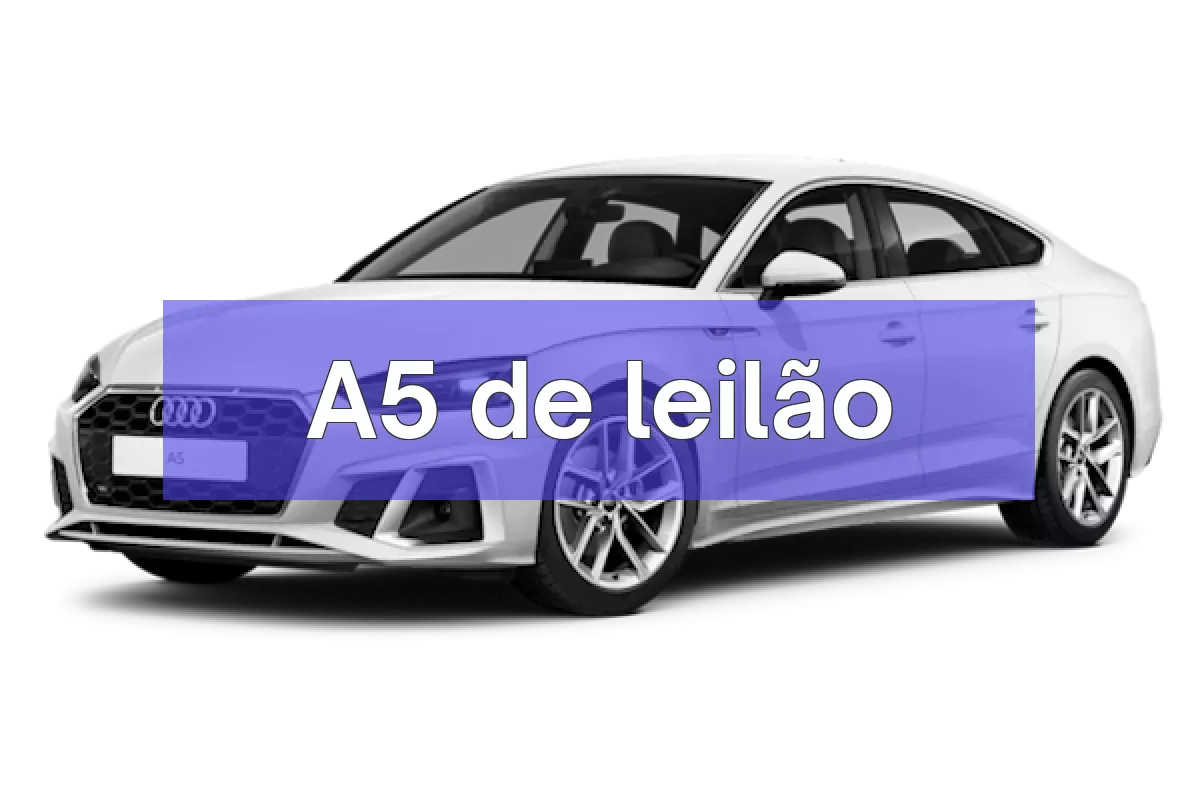 A5 em leilão