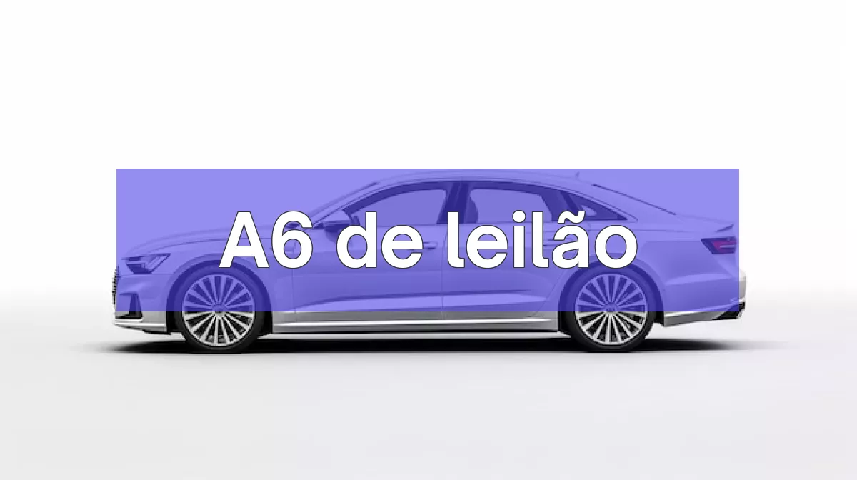 A6 em leilão