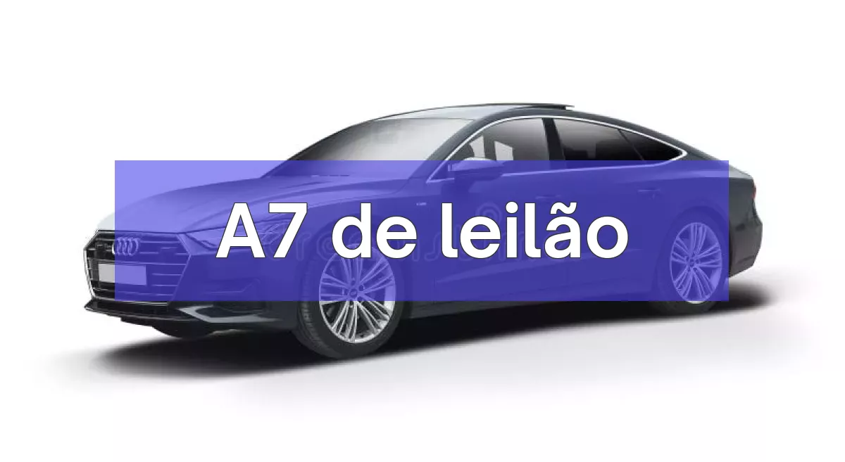 A7 em leilão