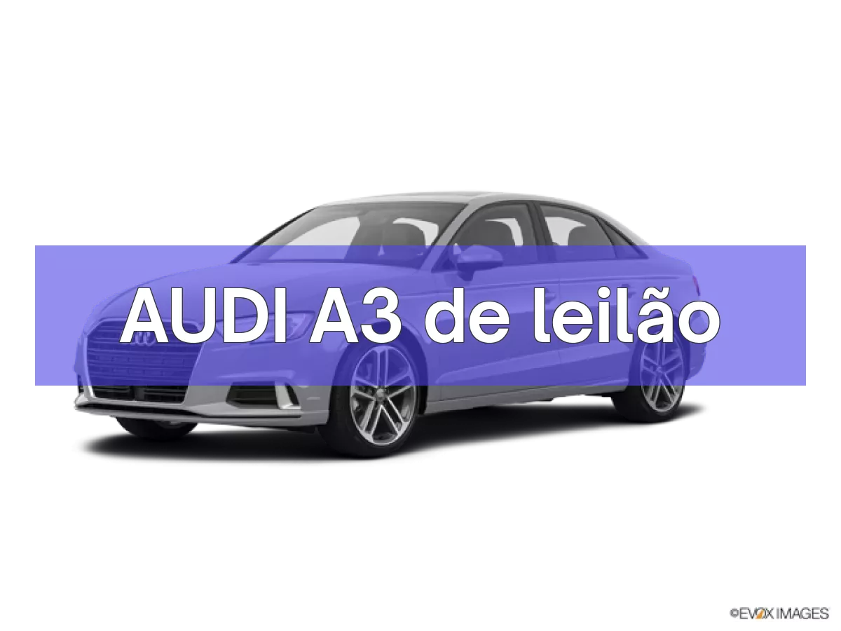 AUDI A3 em leilão