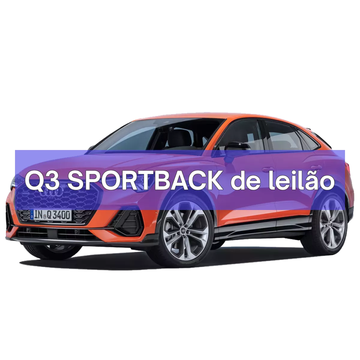 Q3 SPORTBACK em leilão