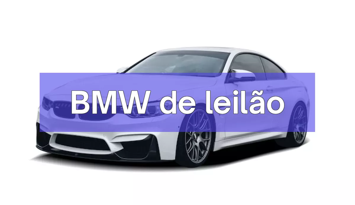 BMW em leilão