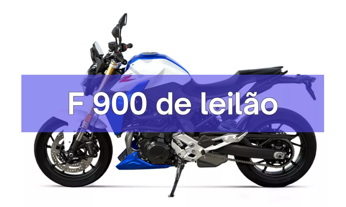 F 900 em leilão