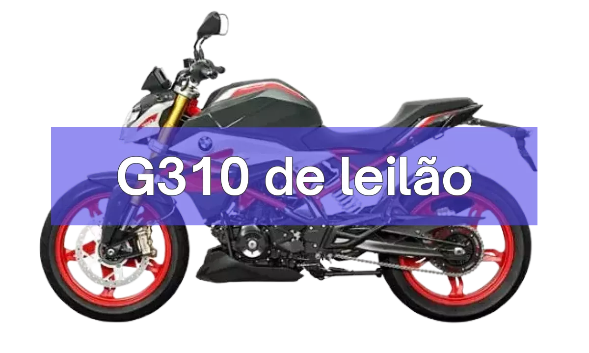 G310 em leilão