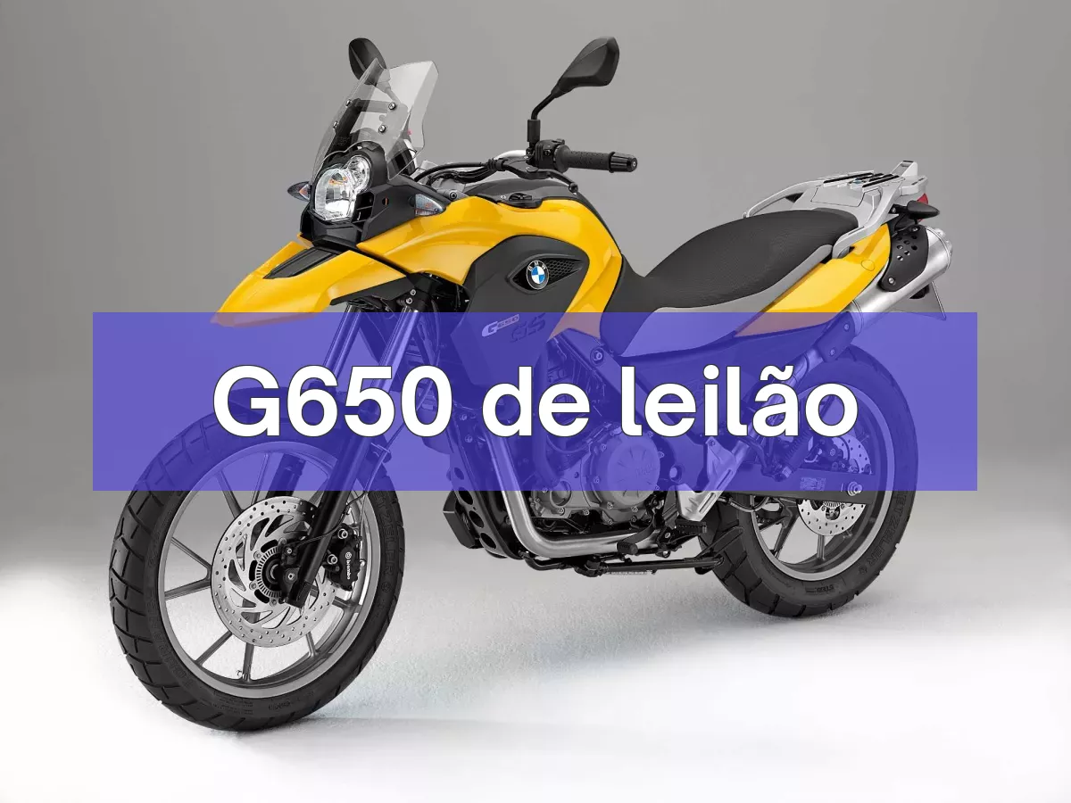 G650 em leilão