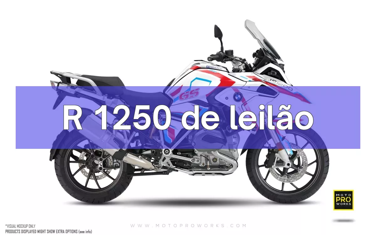 R 1250 em leilão