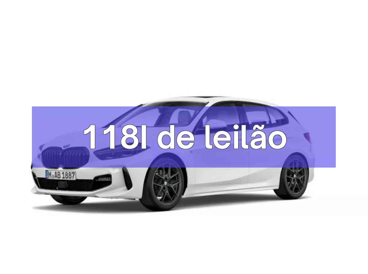 118I em leilão