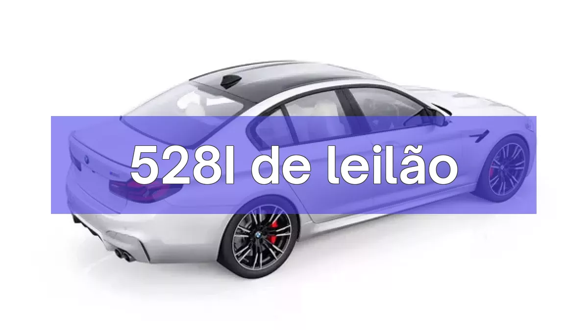 528I em leilão