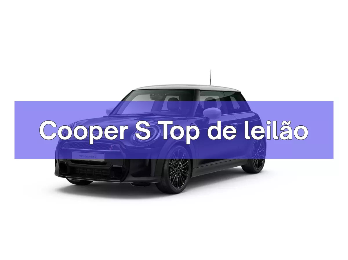 Cooper S Top em leilão