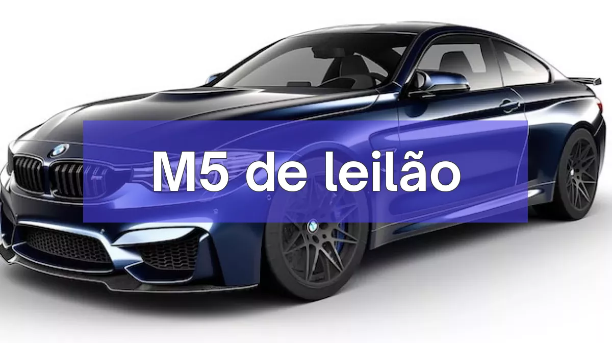 M5 em leilão