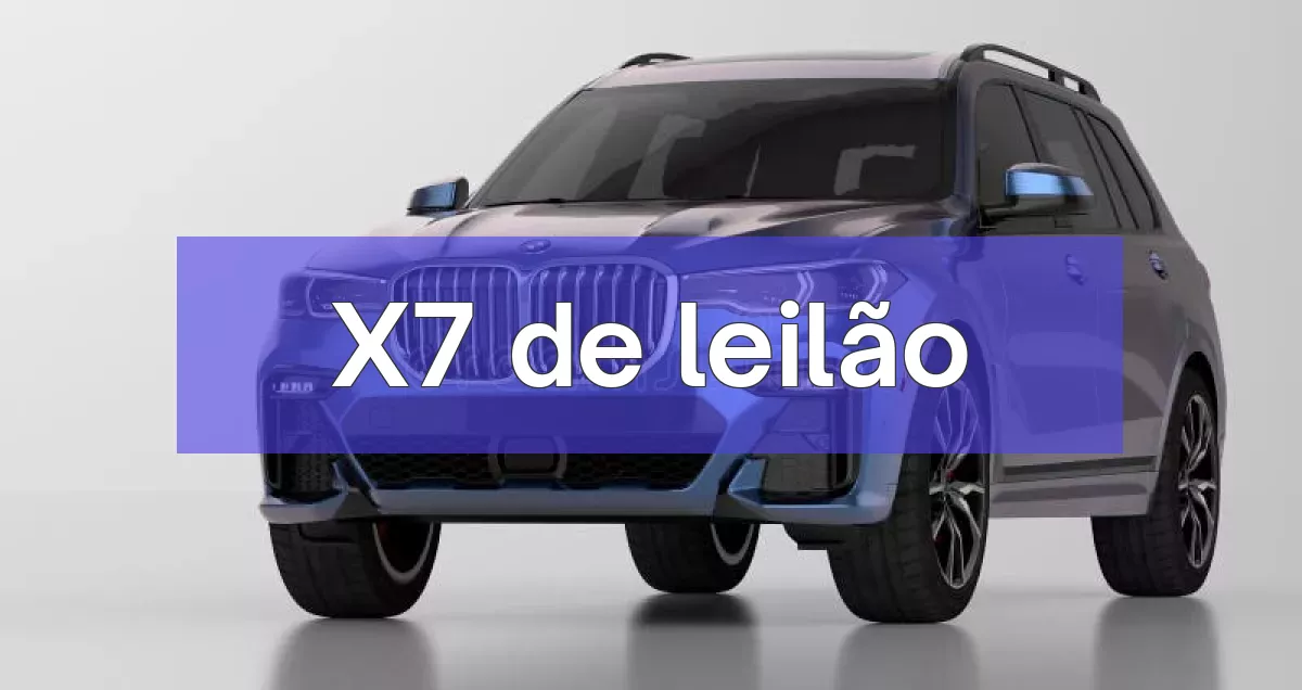 X7 em leilão