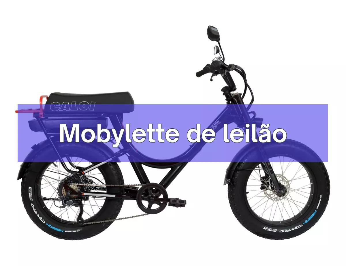 Mobylette em leilão