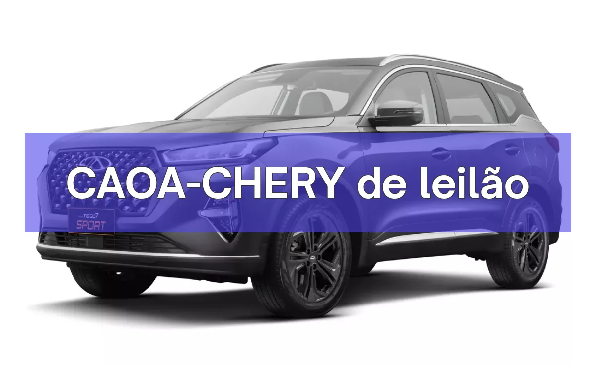 CAOA-CHERY em leilão