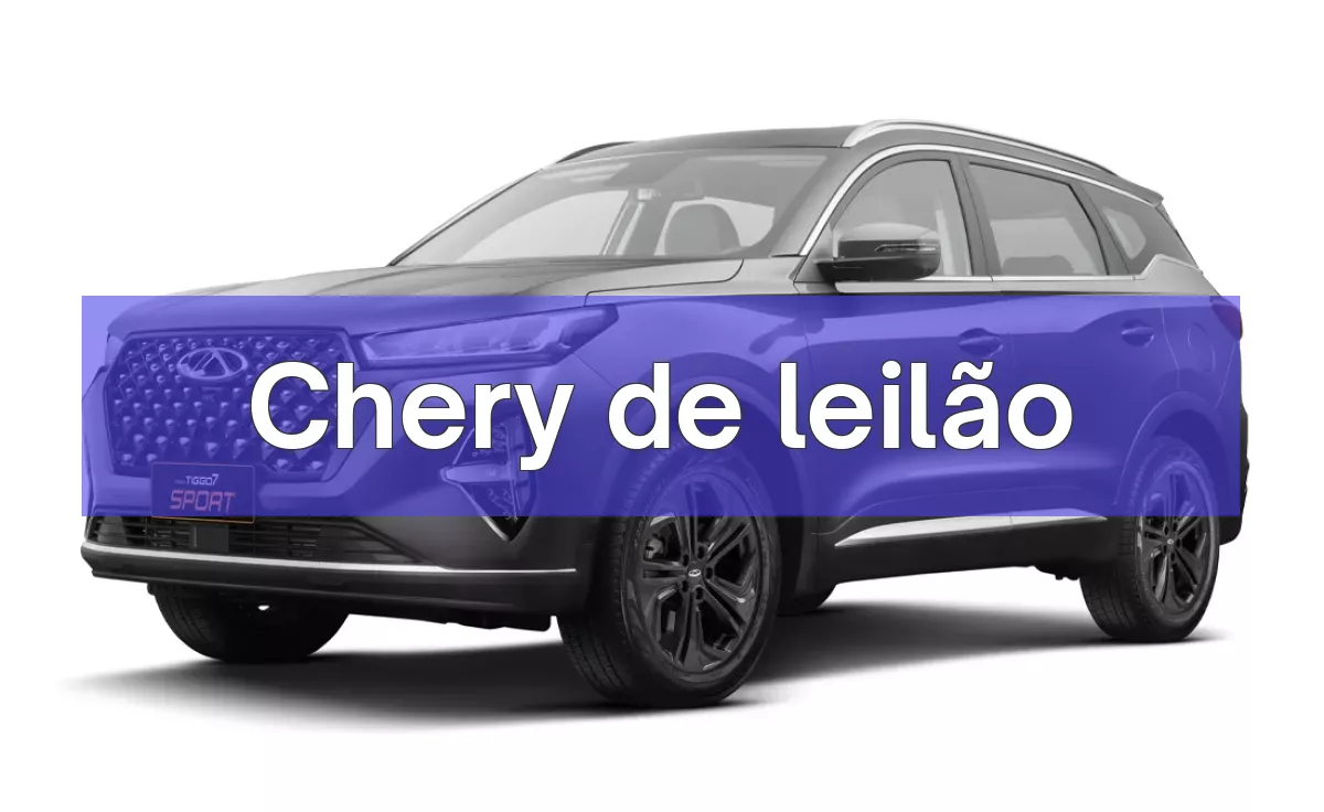 Chery em leilão