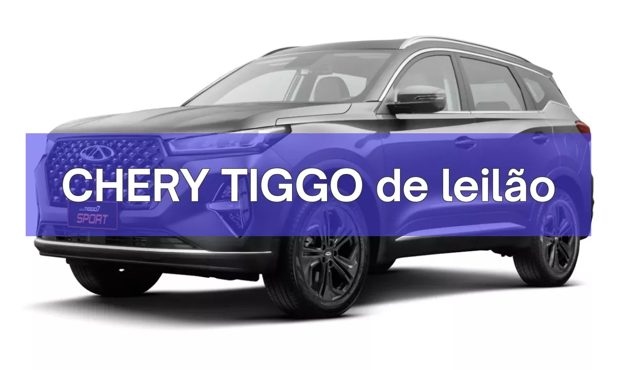 CHERY TIGGO em leilão