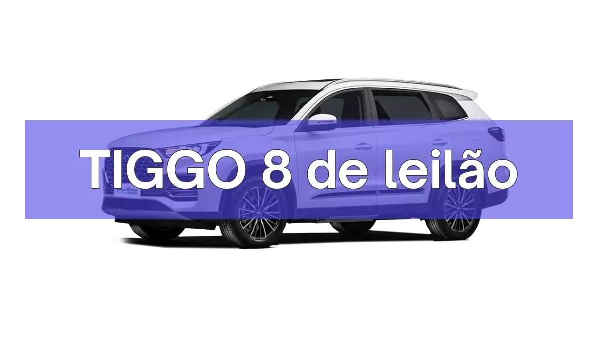 TIGGO 8 em leilão