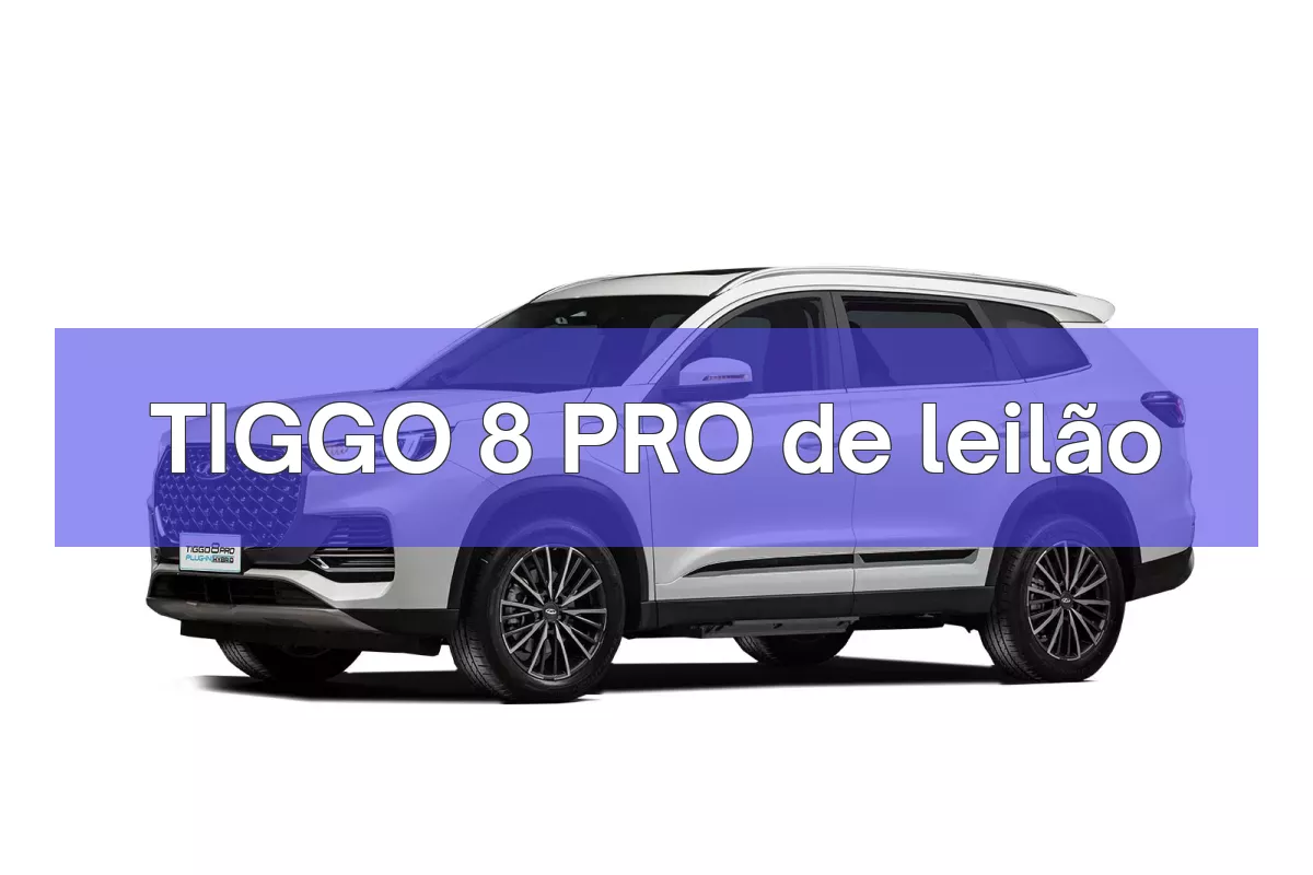 TIGGO 8 PRO em leilão