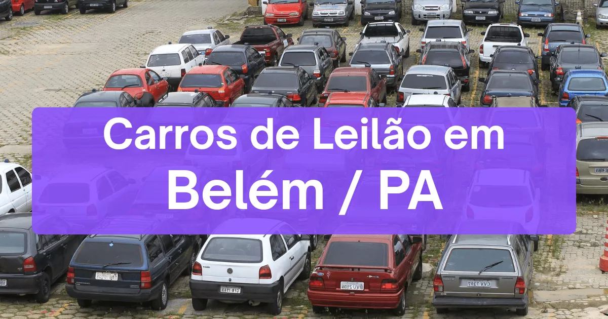 carros em leilão em Belém/PA