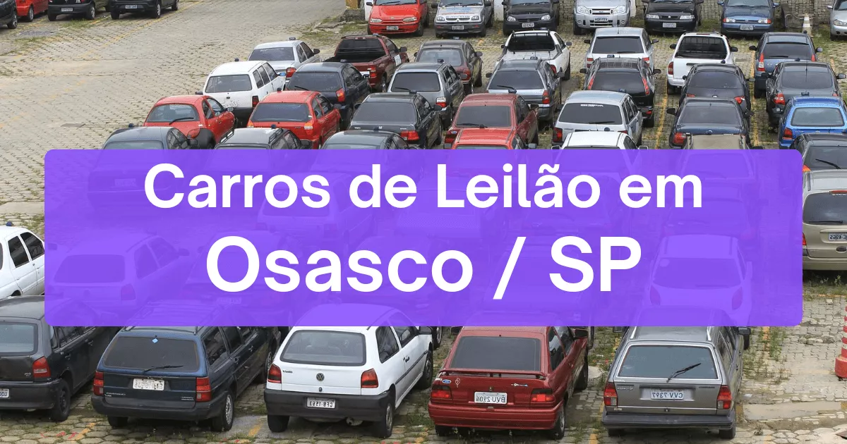 carros em leilão em Osasco/SP