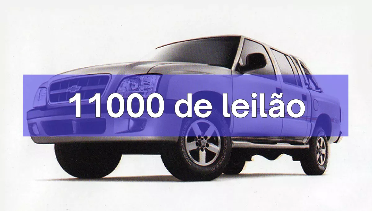 11000 em leilão