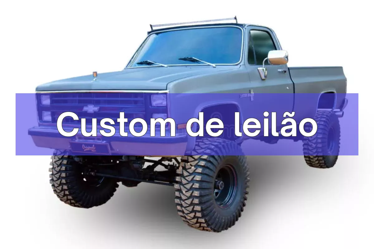 Custom em leilão