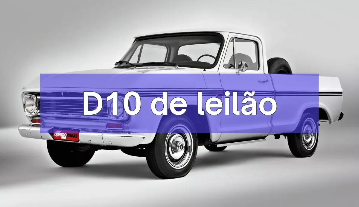 D10 em leilão