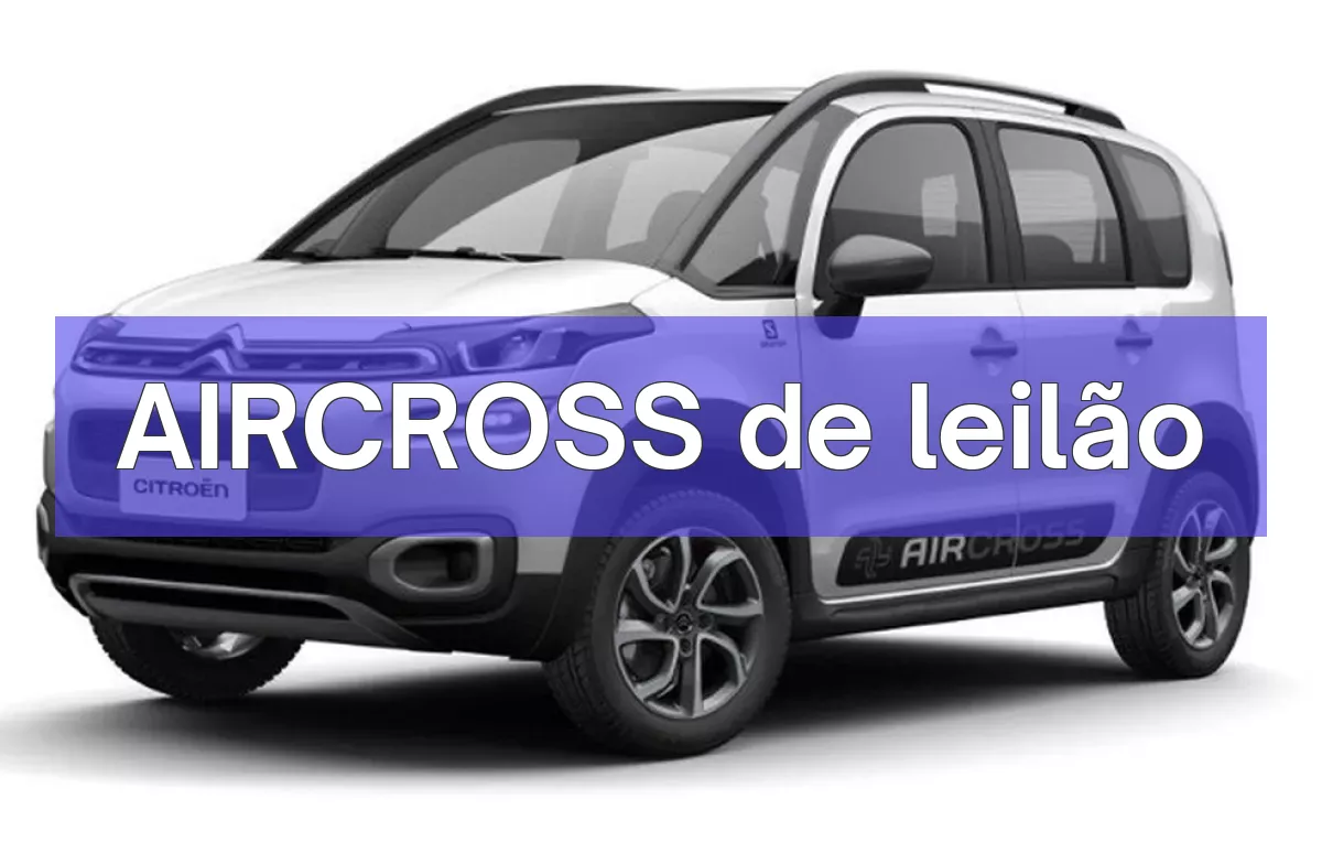 AIRCROSS em leilão