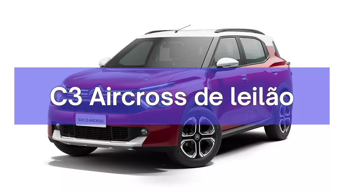 C3 Aircross em leilão