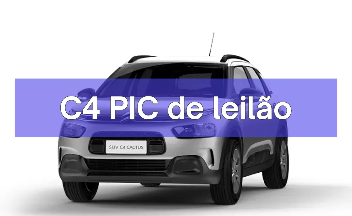 C4 PIC em leilão
