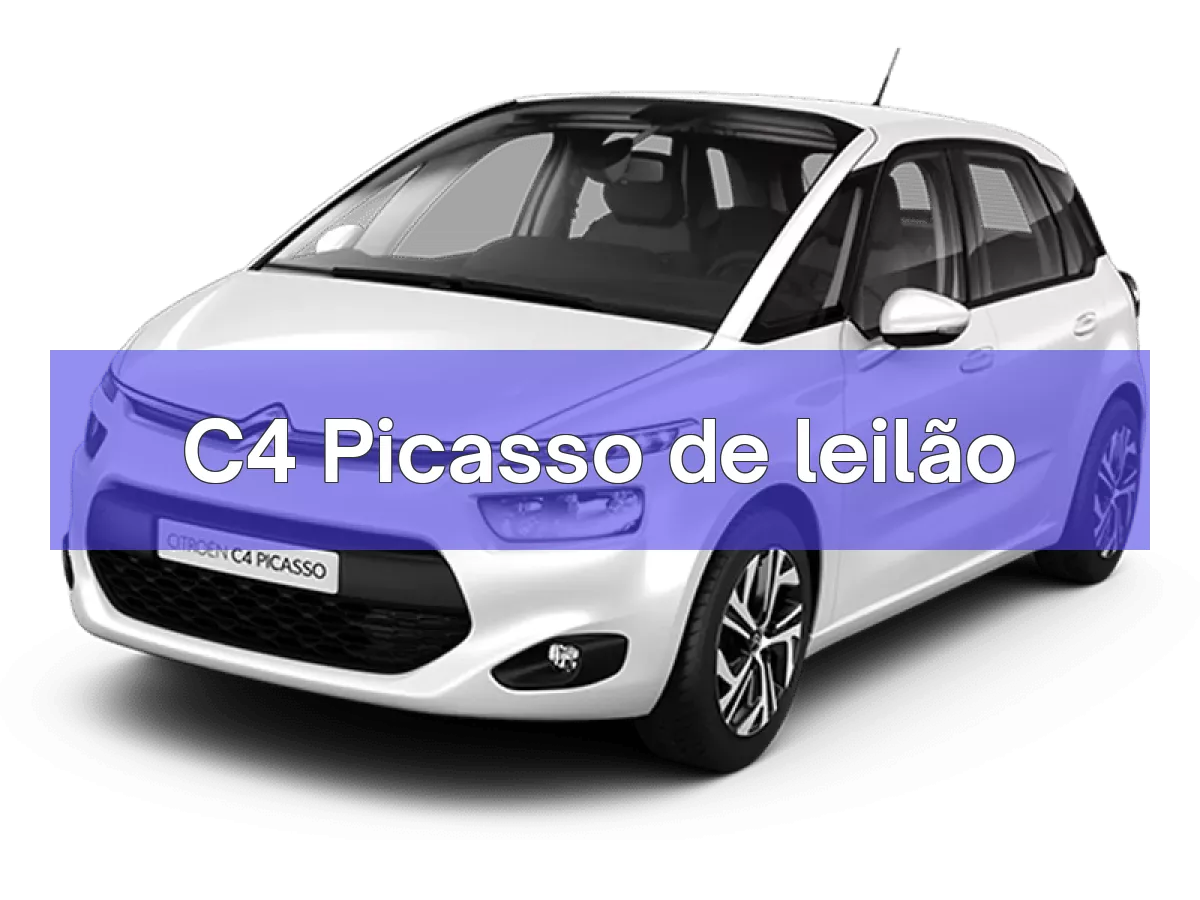 C4 Picasso em leilão
