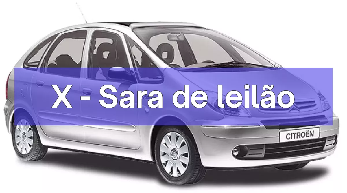 X - Sara em leilão