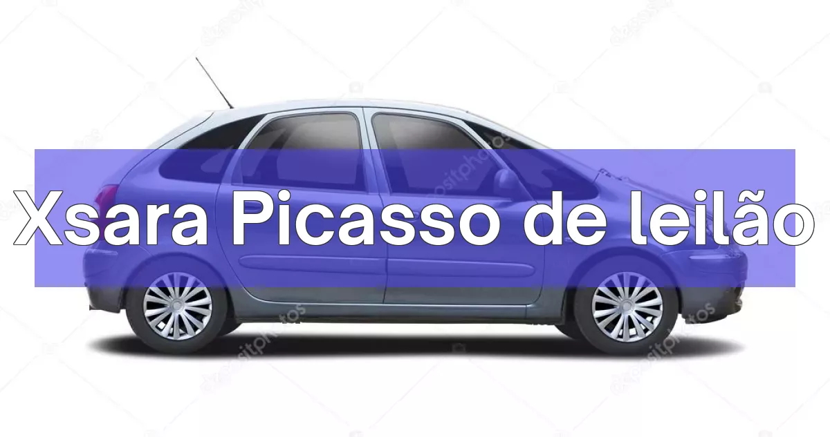 Xsara Picasso em leilão