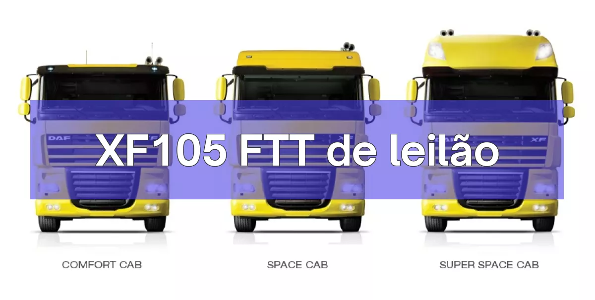 XF105 FTT em leilão