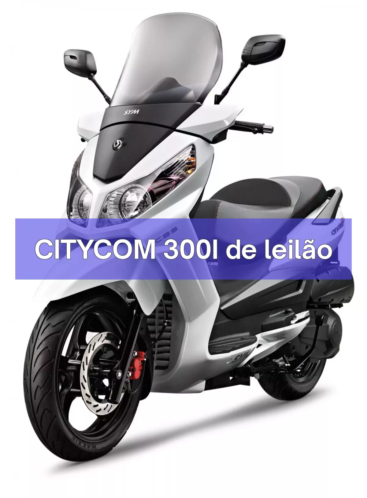 CITYCOM 300I em leilão