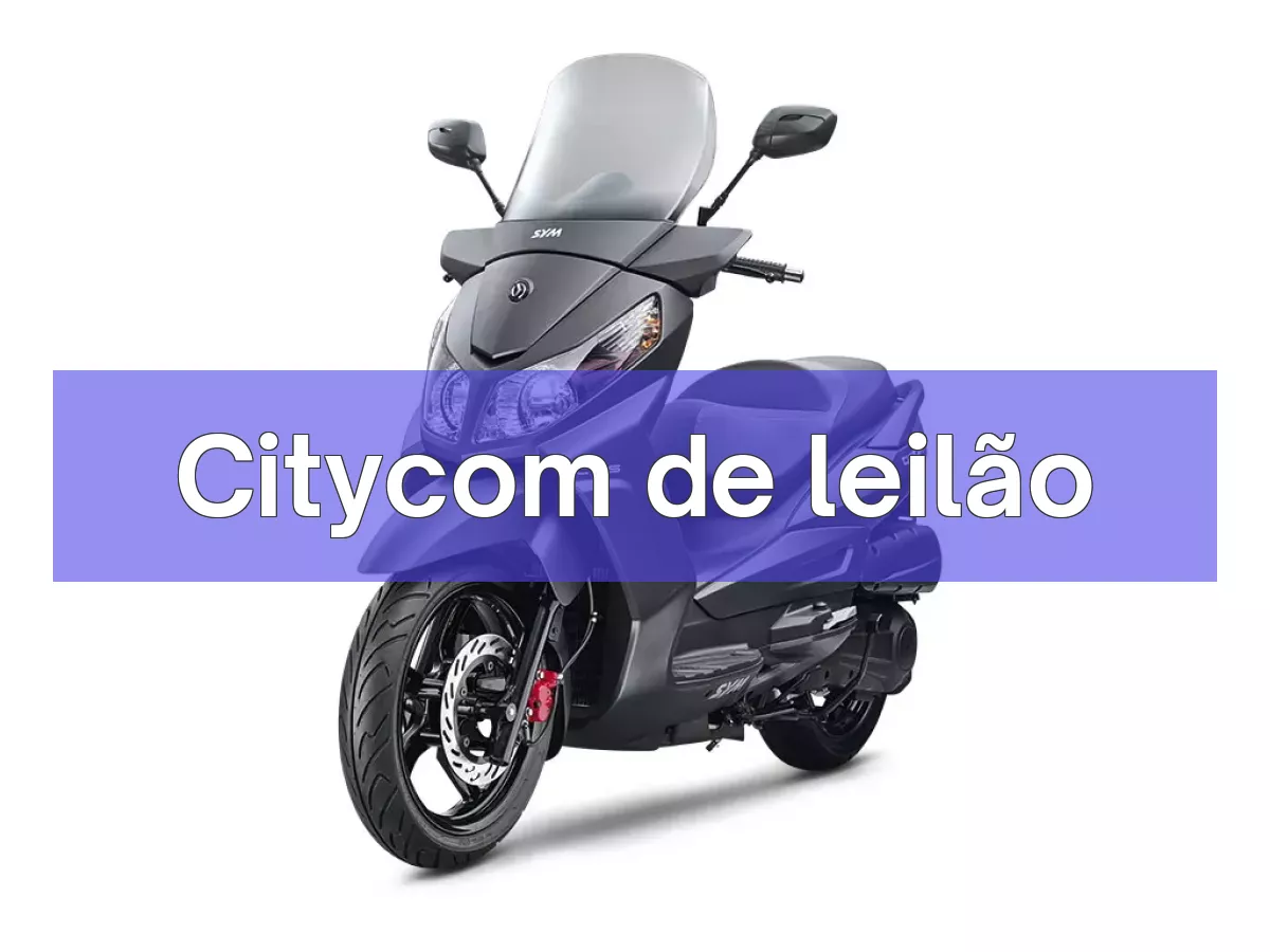 Citycom em leilão