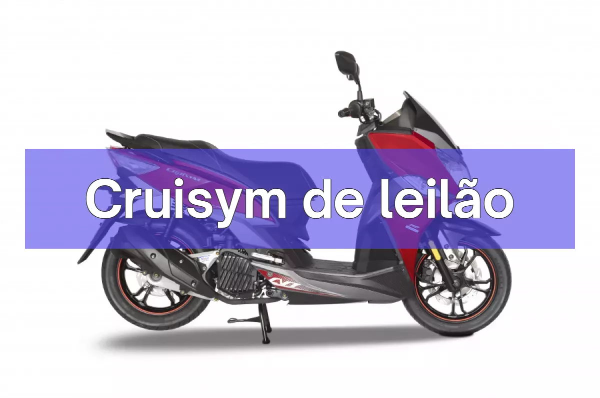 Cruisym em leilão
