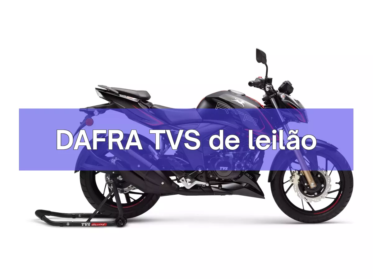 DAFRA TVS em leilão