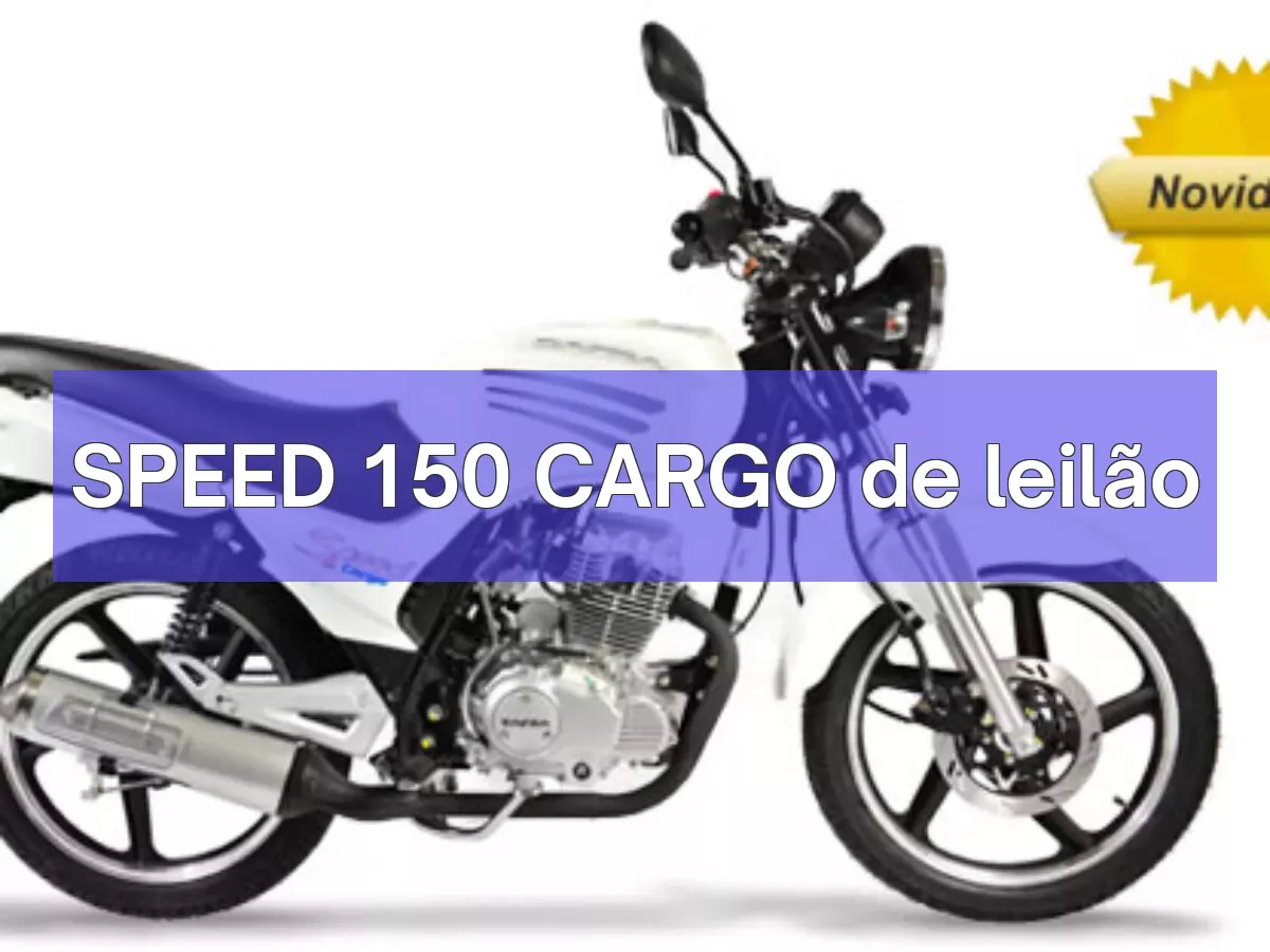 SPEED 150 CARGO em leilão
