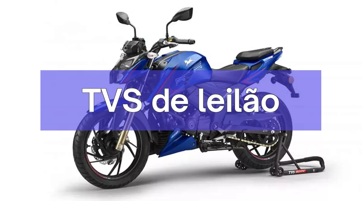 TVS em leilão
