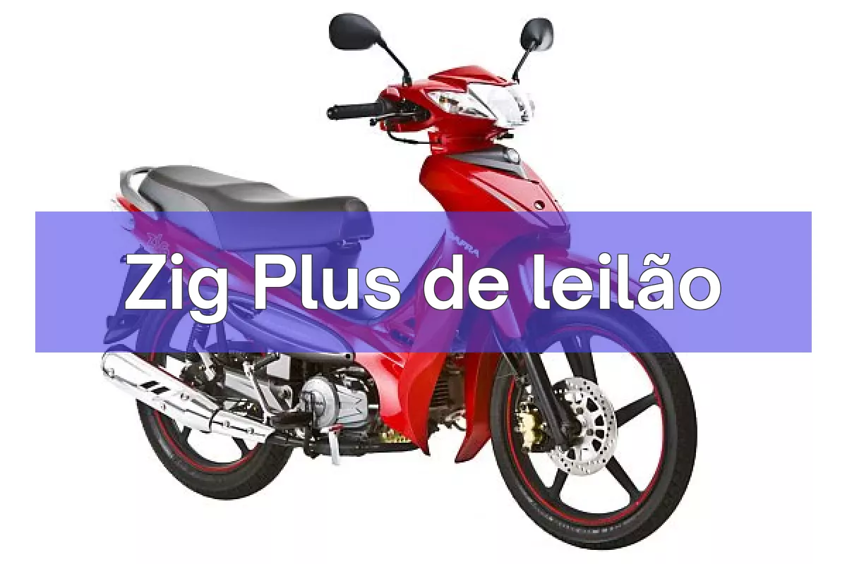 Zig Plus em leilão