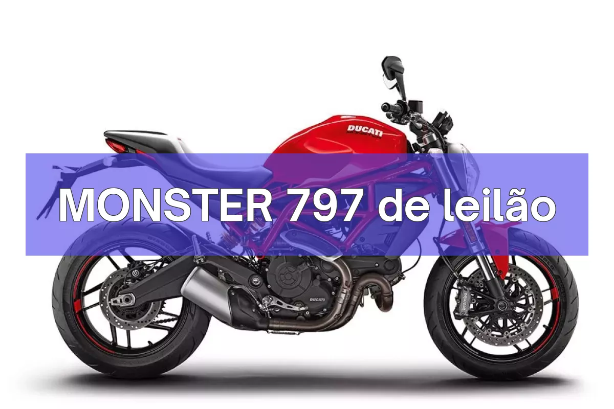 MONSTER 797 em leilão