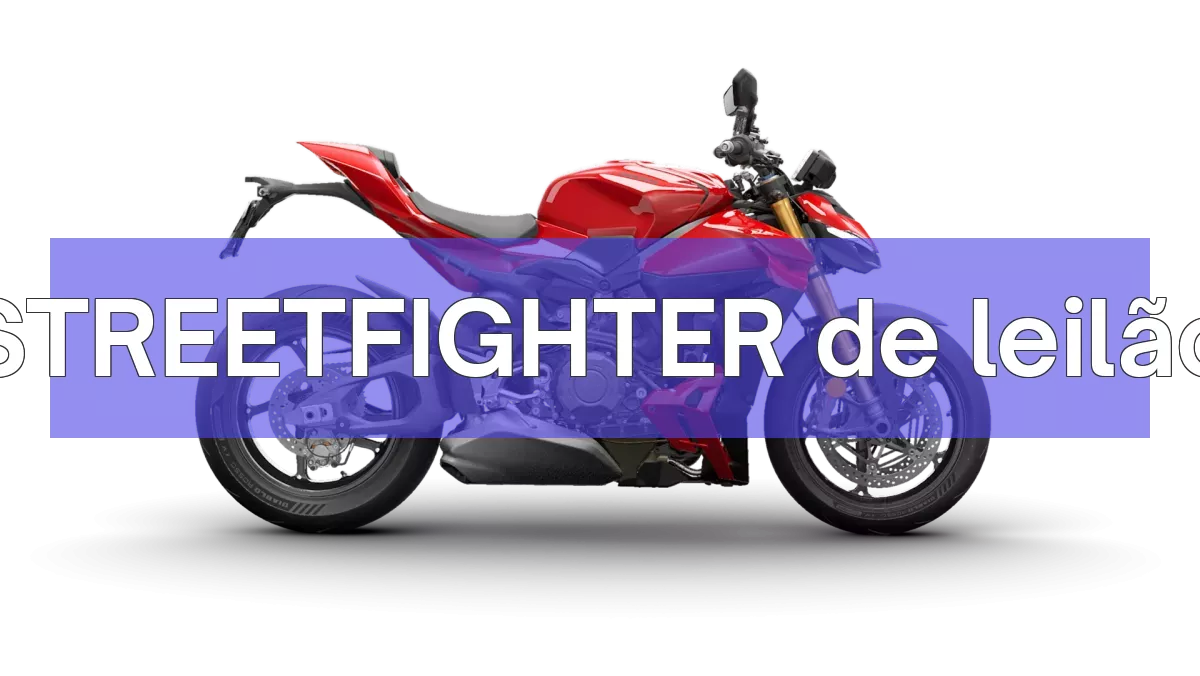 STREETFIGHTER em leilão