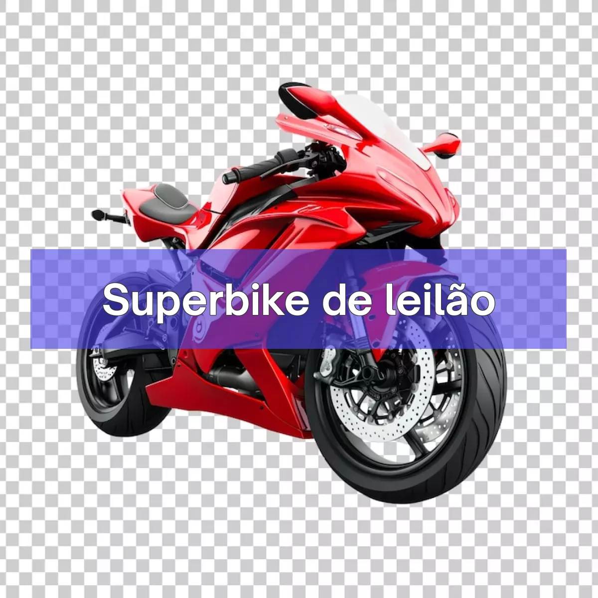 Superbike em leilão