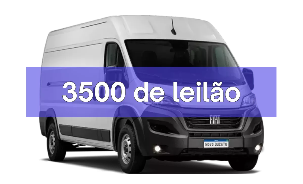 3500 em leilão