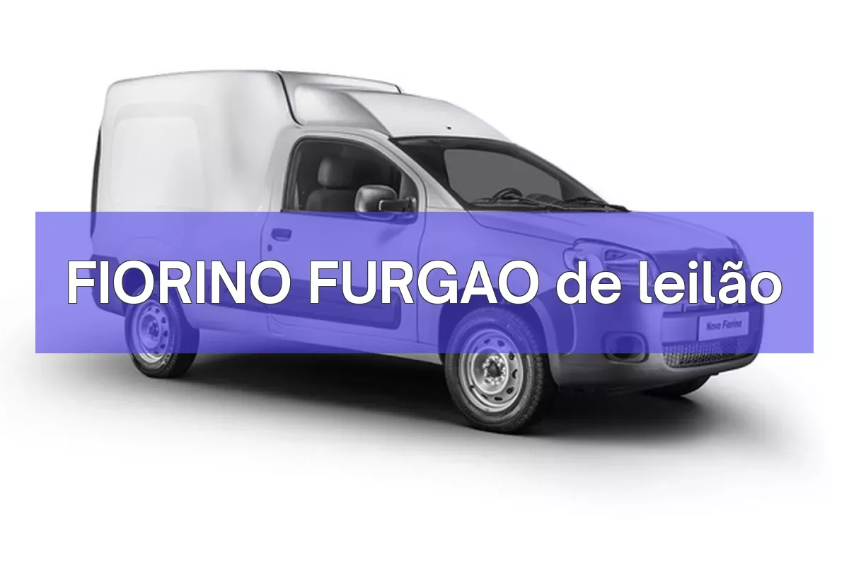 FIORINO FURGAO em leilão