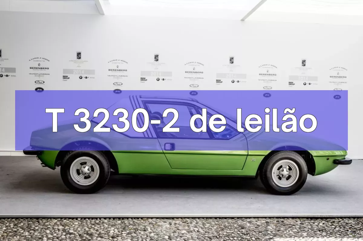 T 3230-2 em leilão